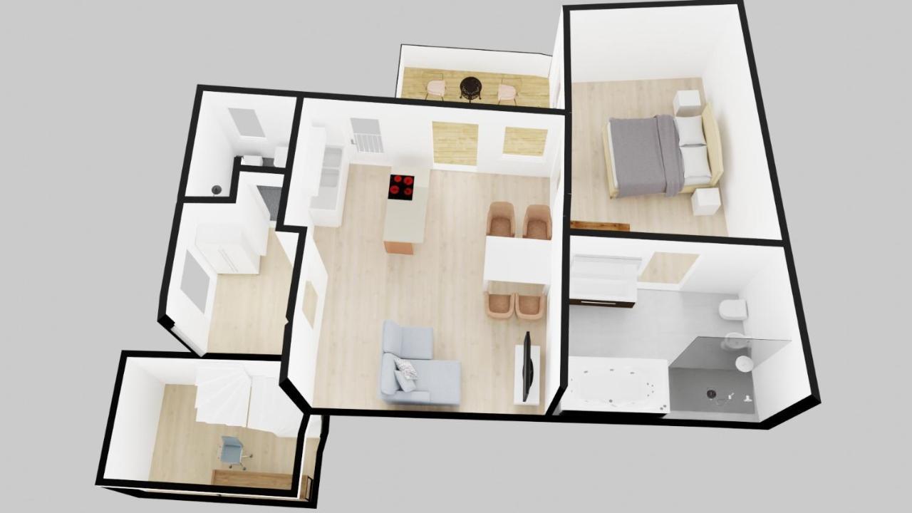 Stadtflair Freising - Moderne Wohnung Im Zentrum ภายนอก รูปภาพ